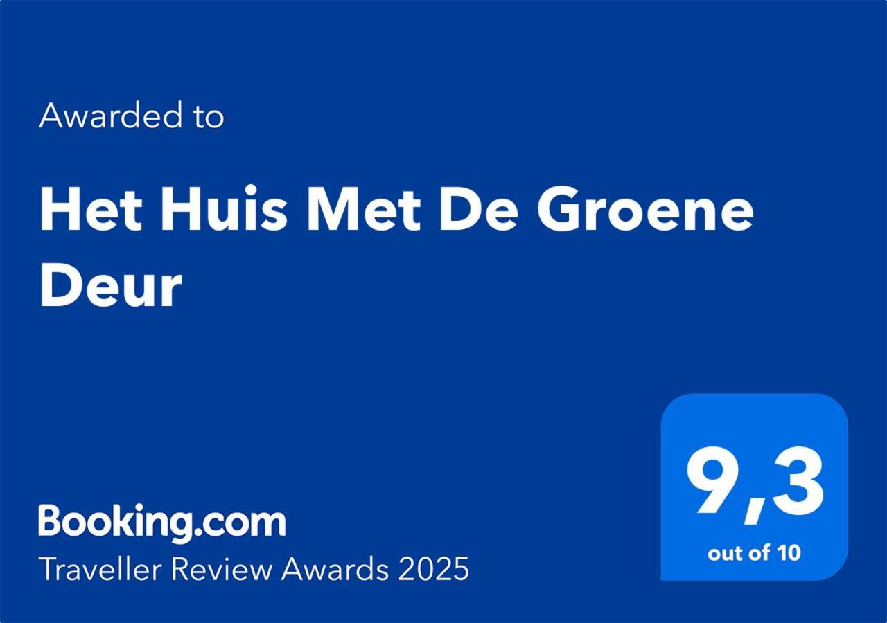 Het Huis Met De Groene Deur Amsterdam Exterior foto